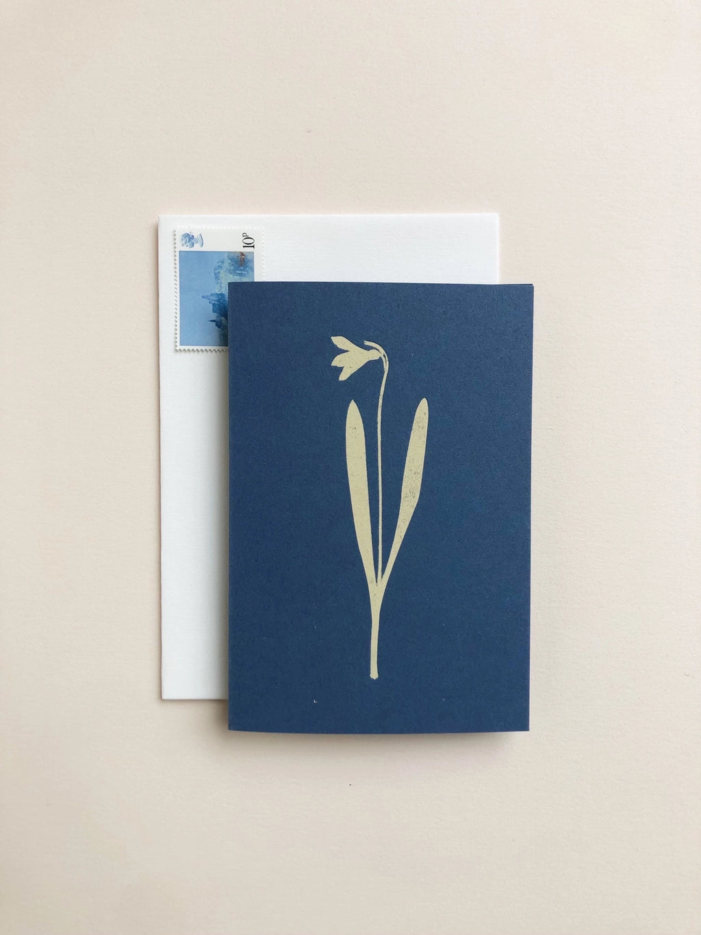 Silhouette Snowdrop Card