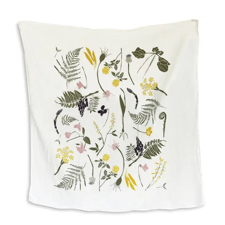 Found & Foraged Tea Towel