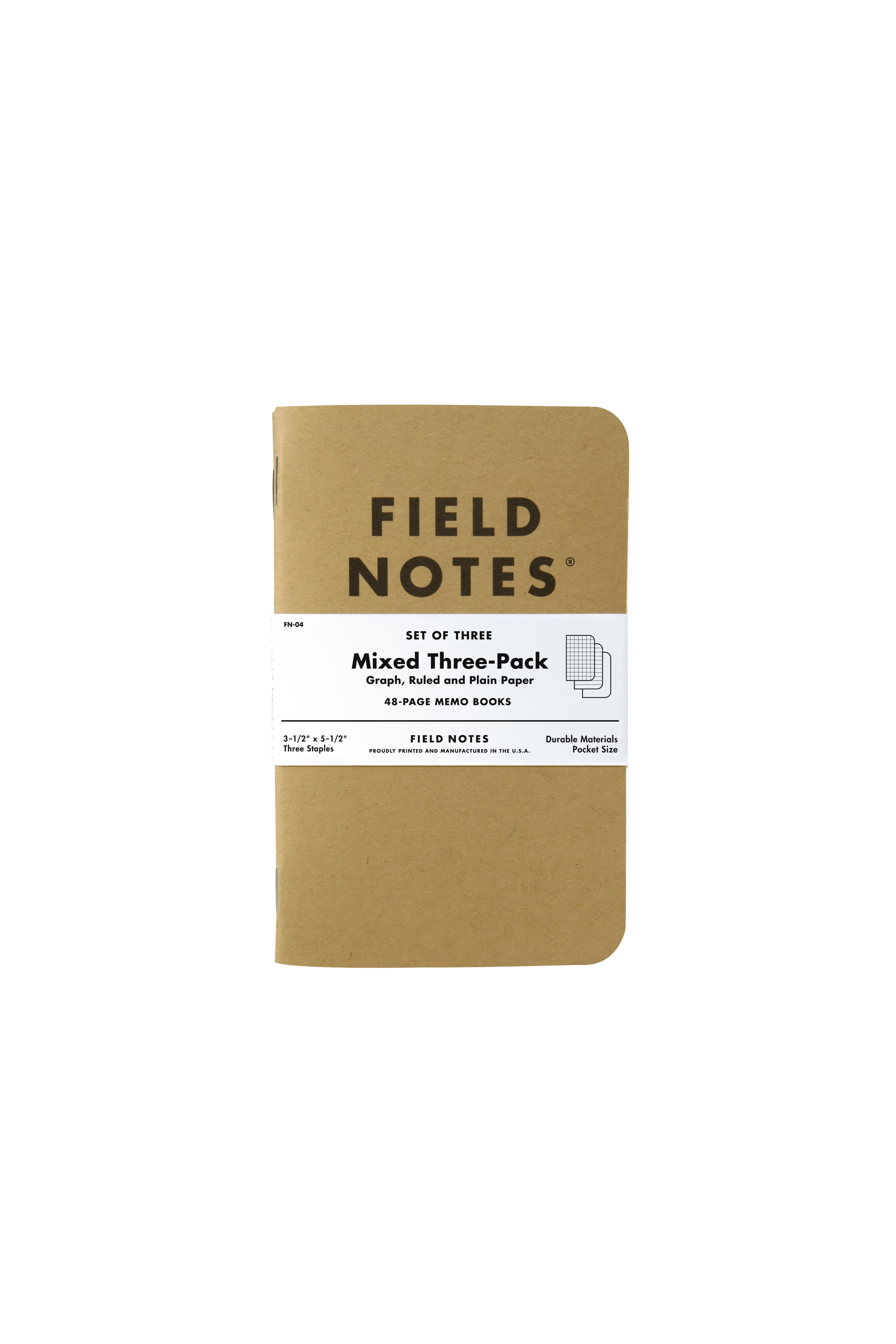 Field Notes Original Kraft Notebooks - 3 pack