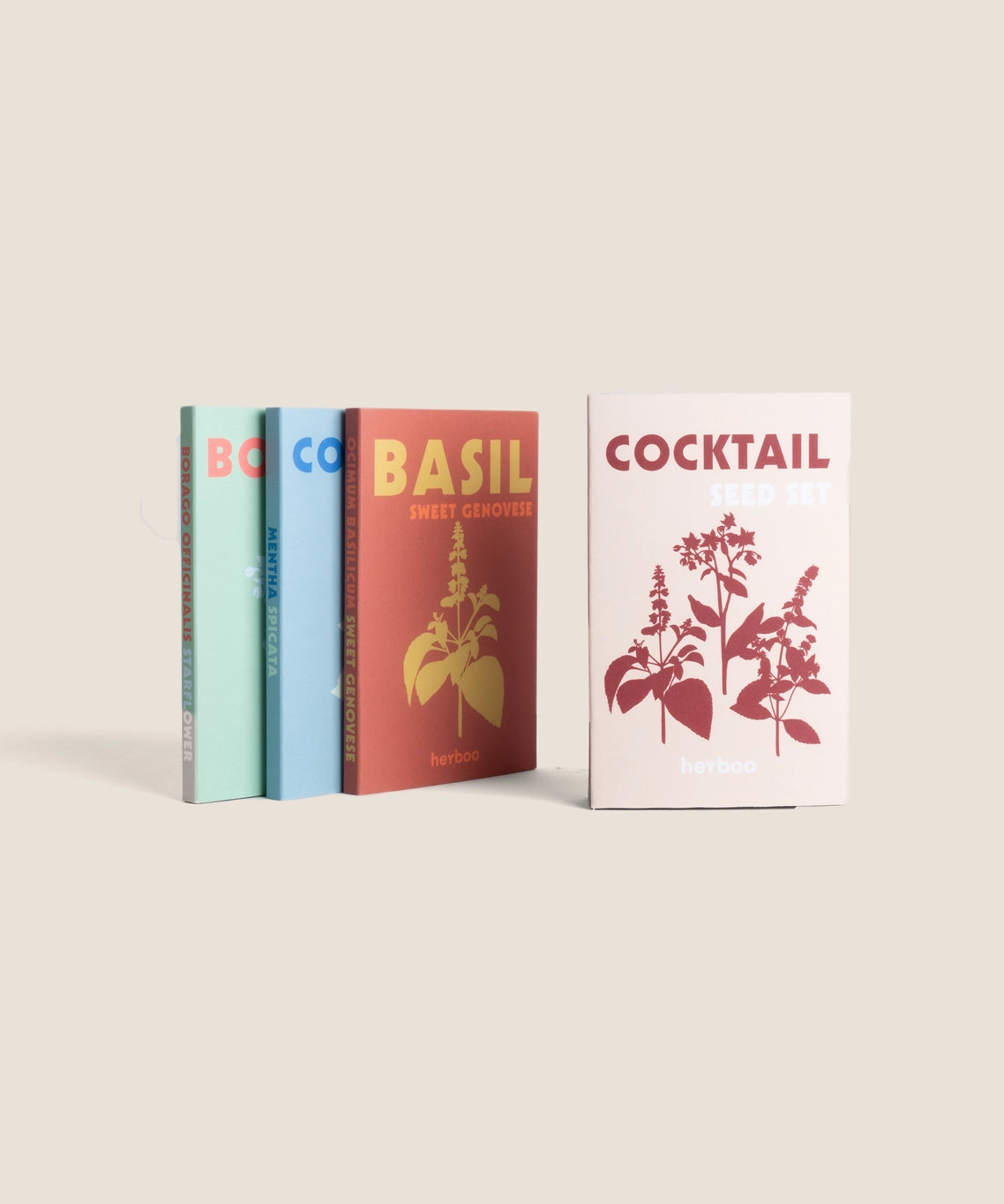 Cocktail Herbs Seed Set of 3