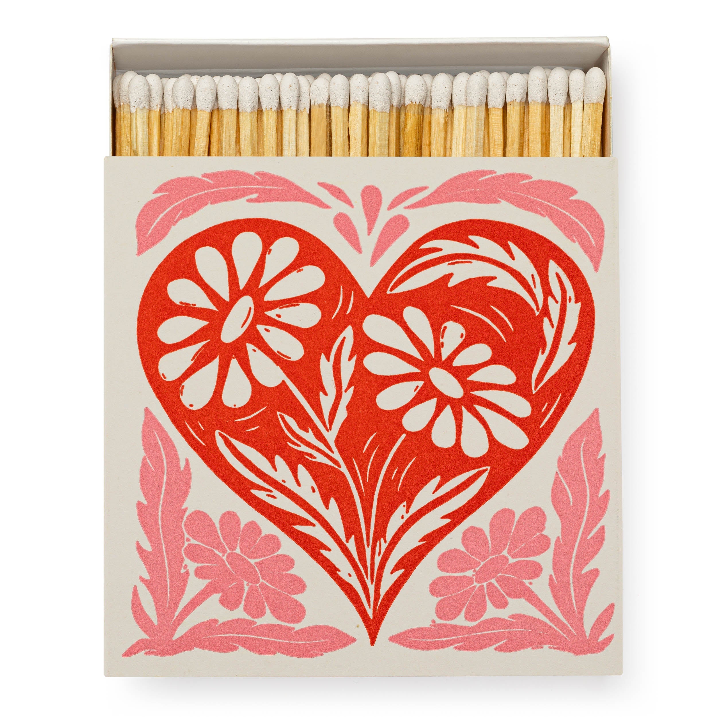 Archivist Botanical Heart Matchbox