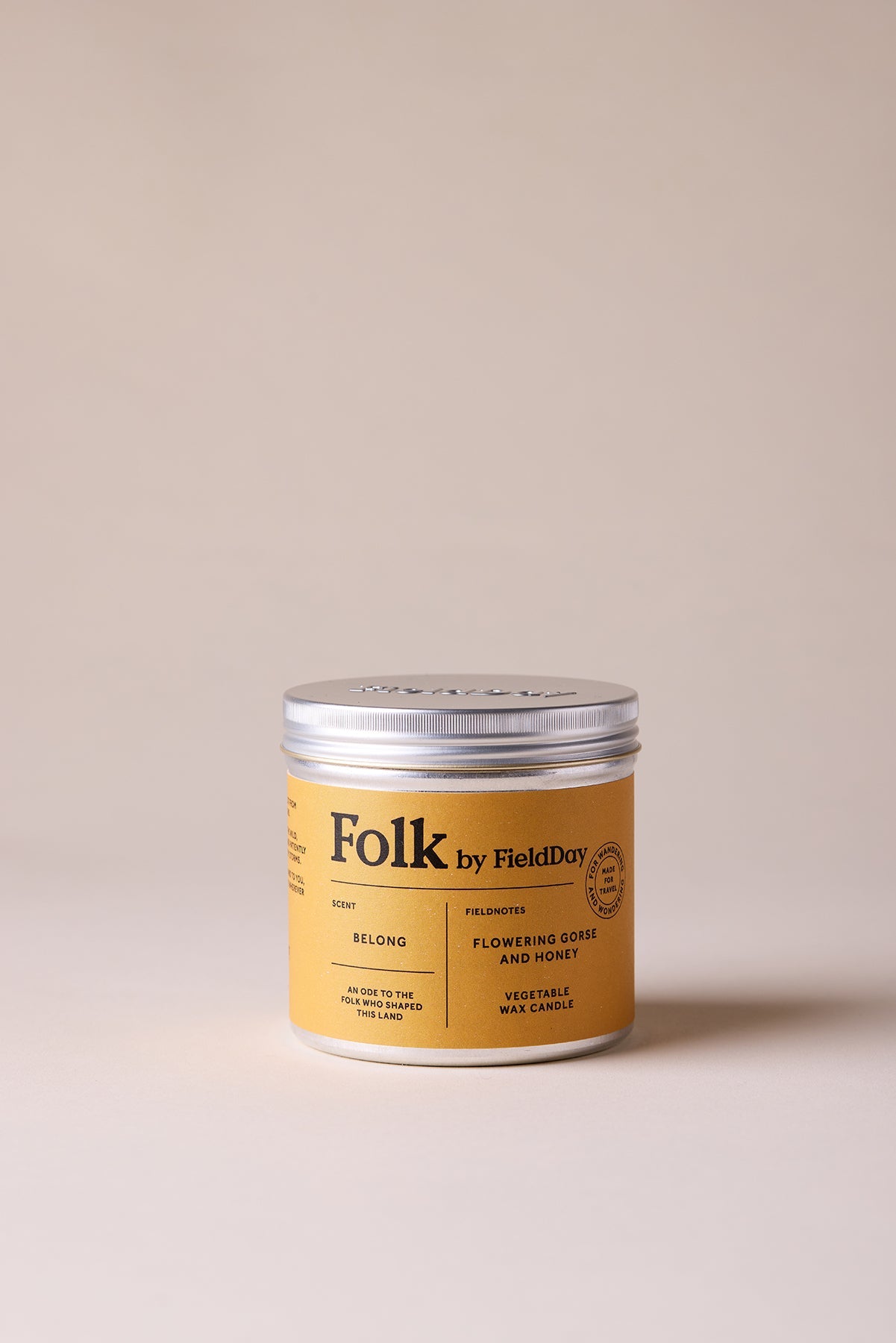 Belong Folk Tin Candle