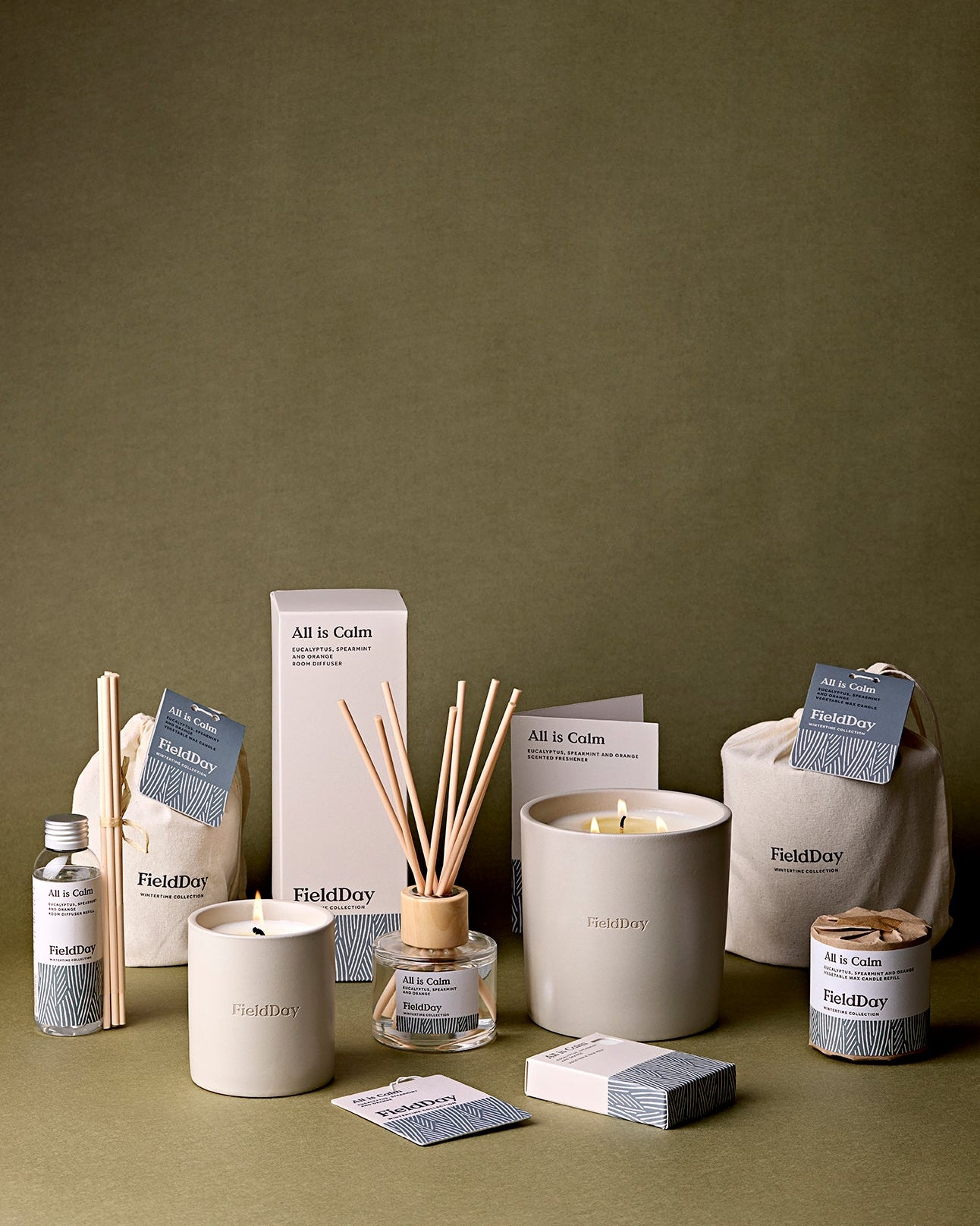 Classic All is Calm Extra Large Candle
