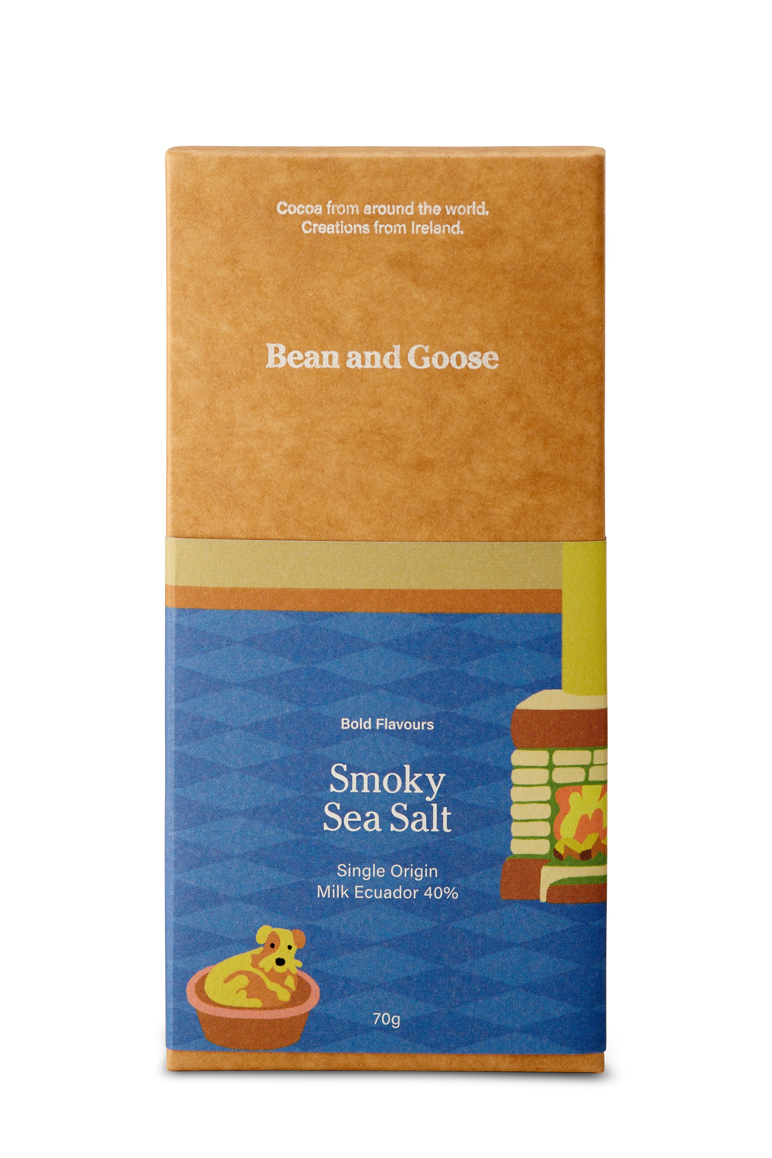 Smoky Sea Salt Milk Chocolate Bar