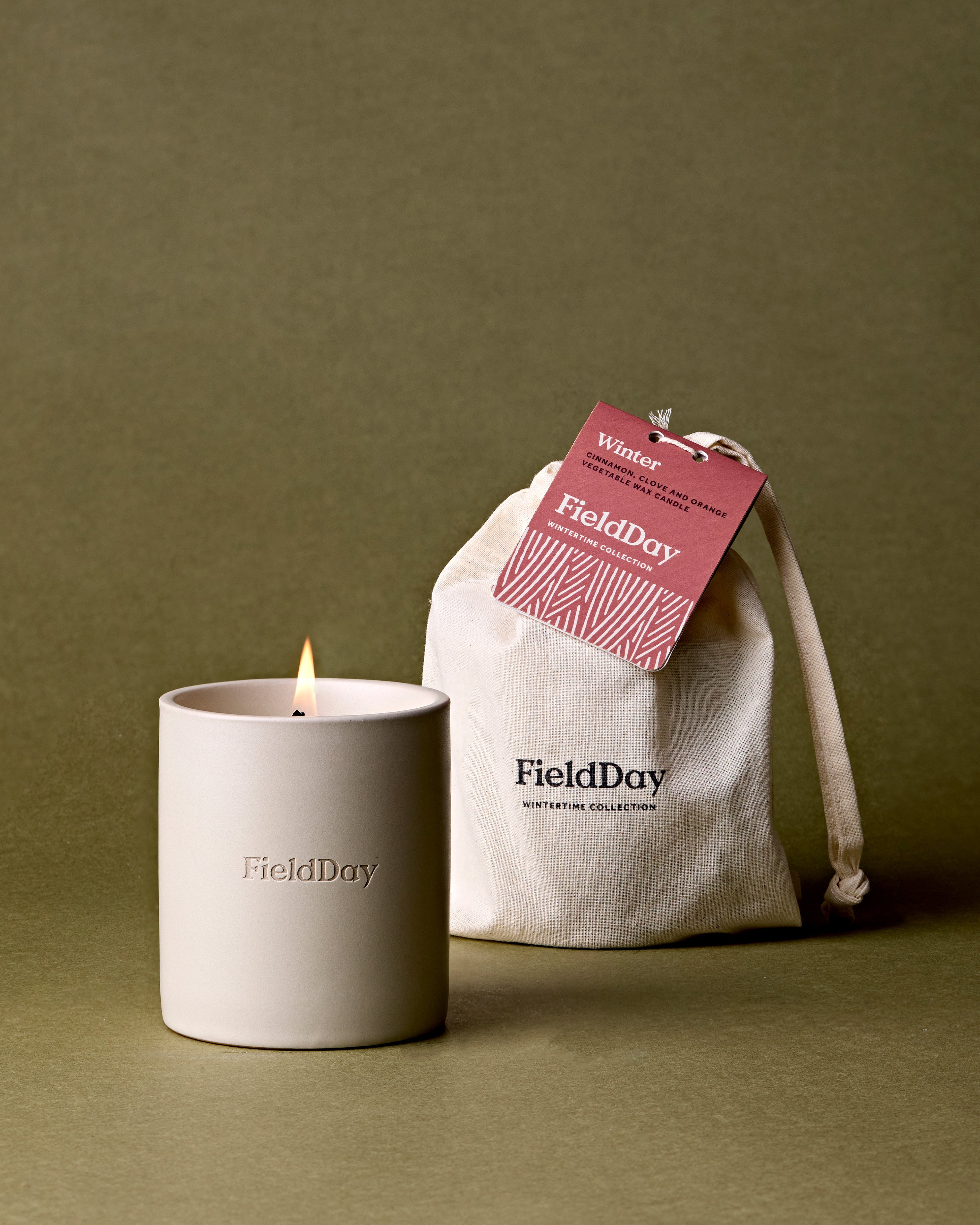 Classic Winter Candle