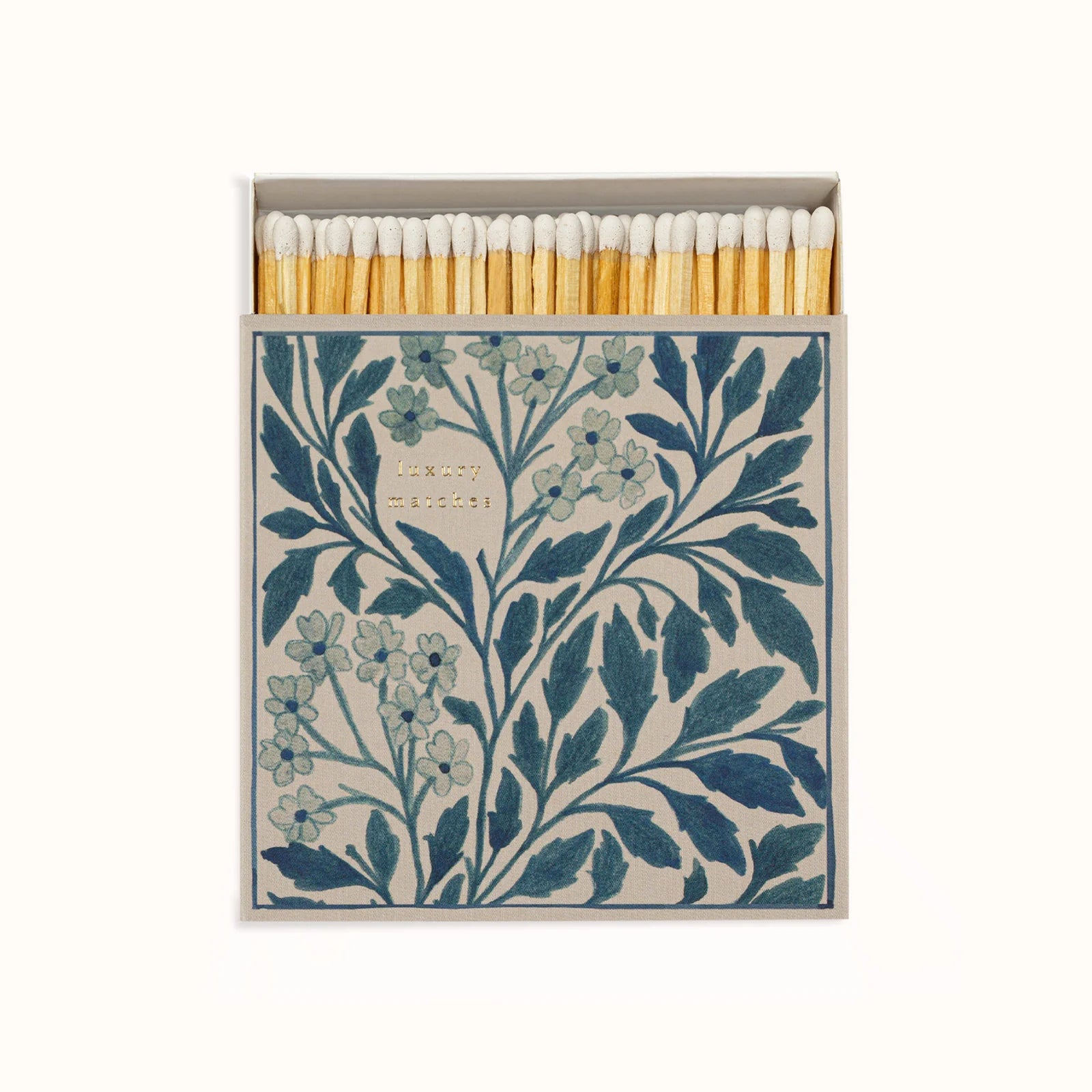 Archivist Blue Floral Matchbox