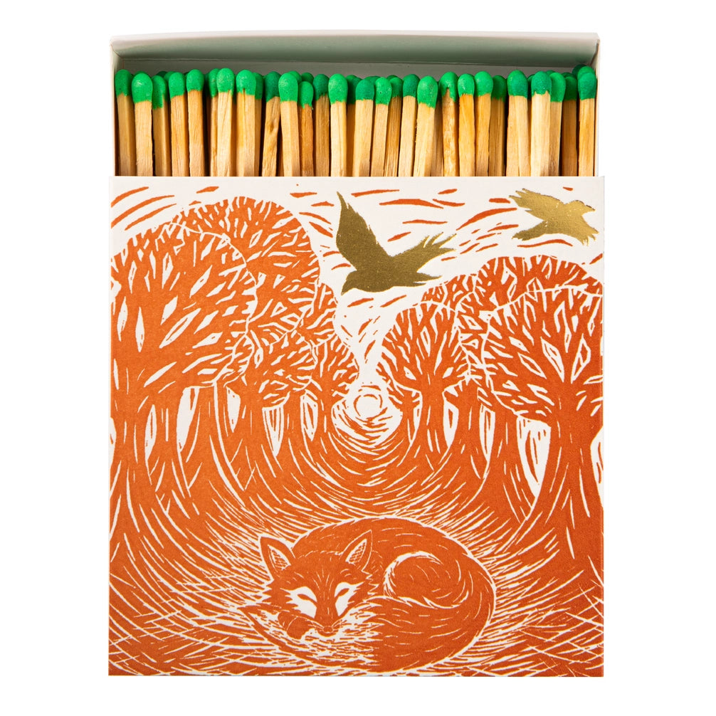 Archivist Woodland Fox Matchbox
