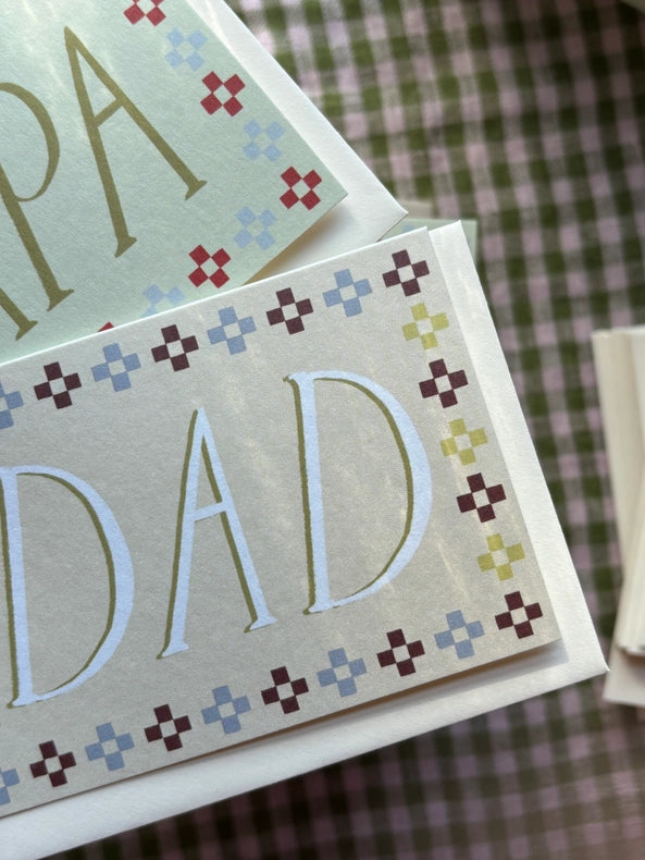 Dad Mini Card