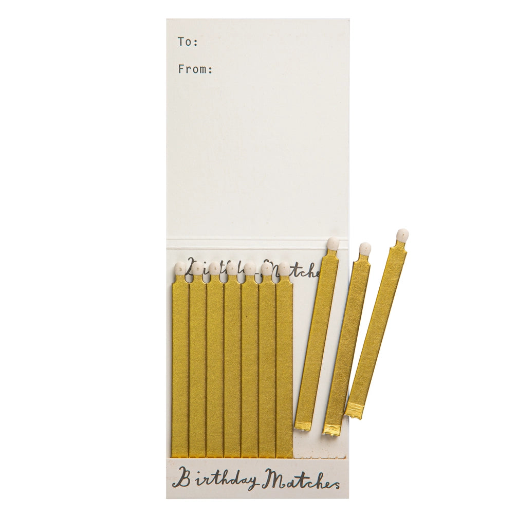Archivist Birthday Cake Matchbook