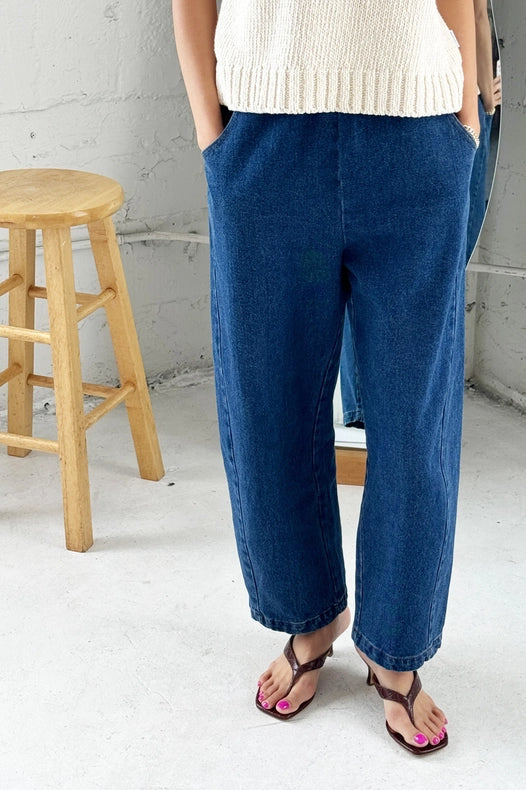 Le Bon Shoppe Arc Pants - Raw Denim Medium