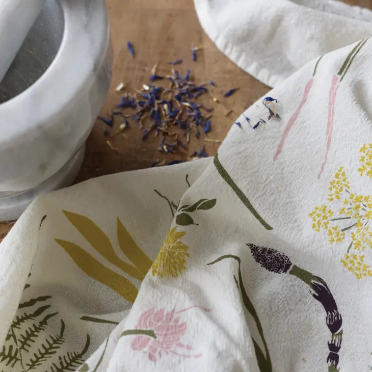 Found & Foraged Tea Towel