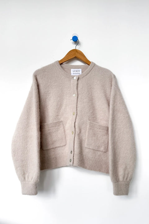 Le Bon Shoppe Alpaca Cardigan - Smoke M/L | Field Day Ireland