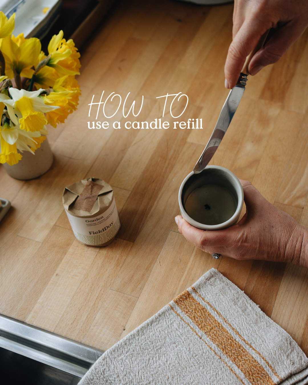 Classic Garden Candle Refill