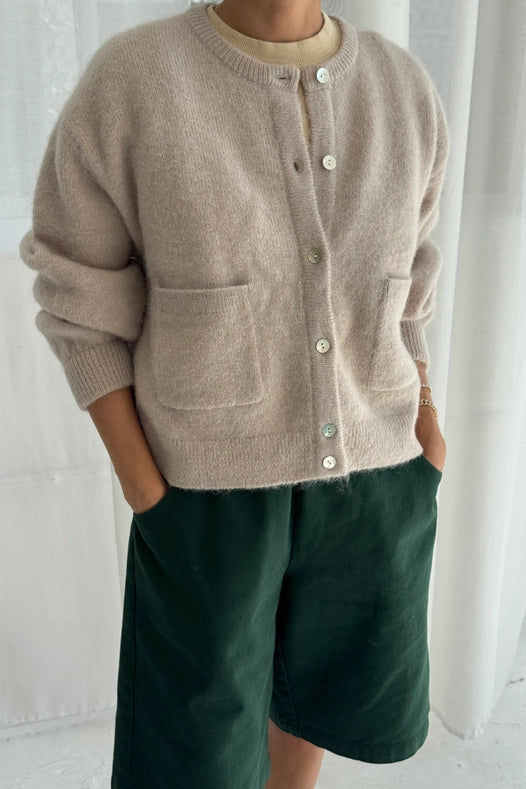 Le Bon Shoppe Alpaca Cardigan - Smoke XS/S