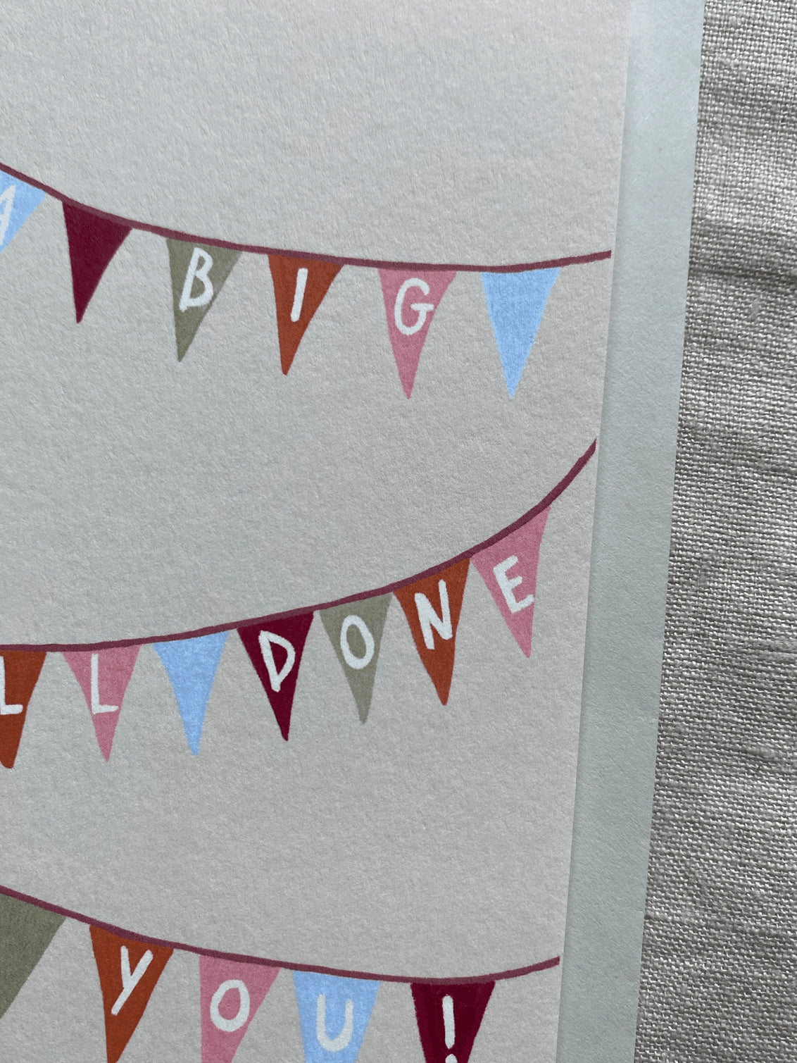 A Big Well Done Card