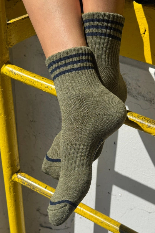 Le Bon Shoppe Girlfriend Socks Sage