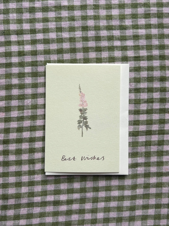 Best Wishes Mini Card