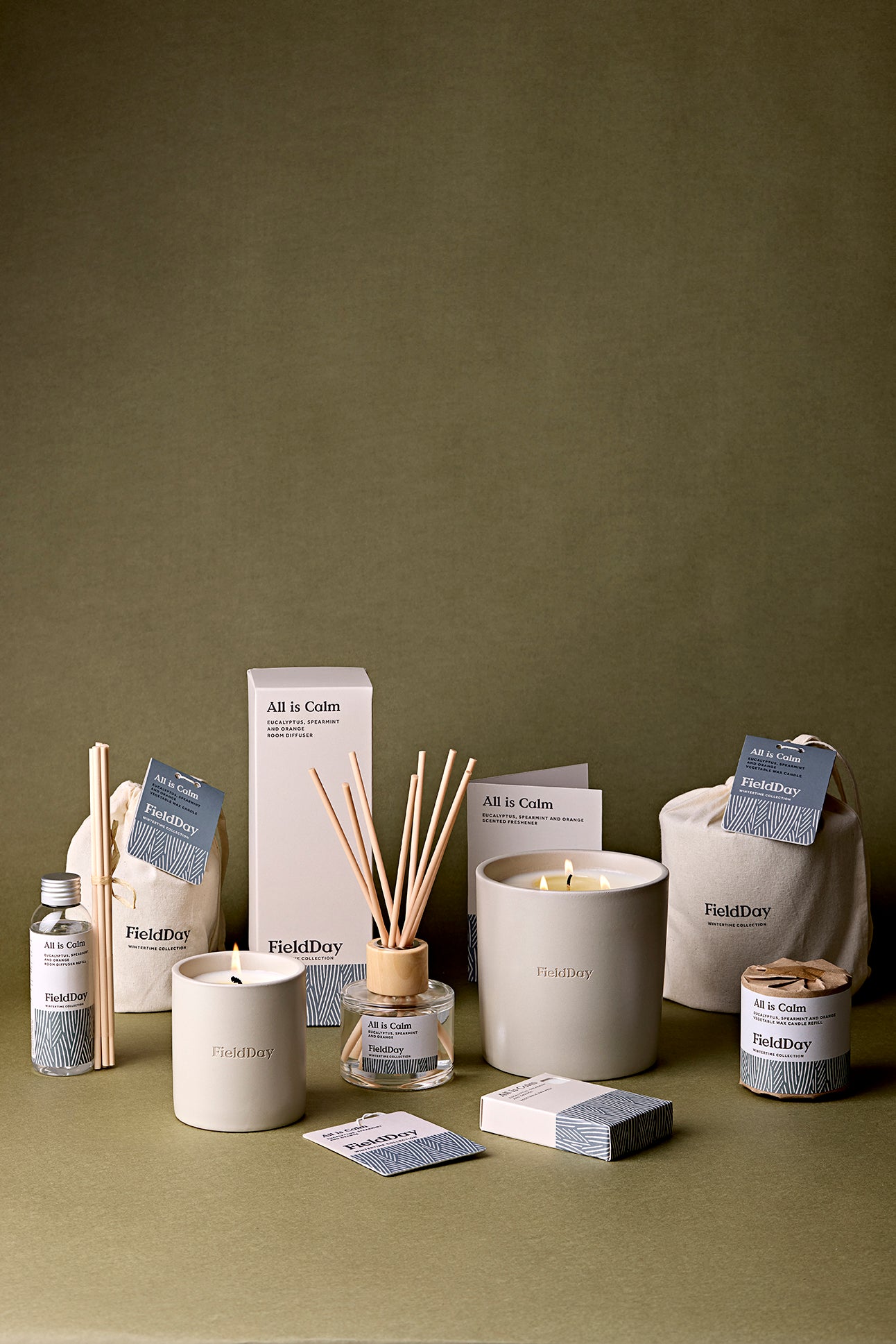 Classic All is Calm Candle