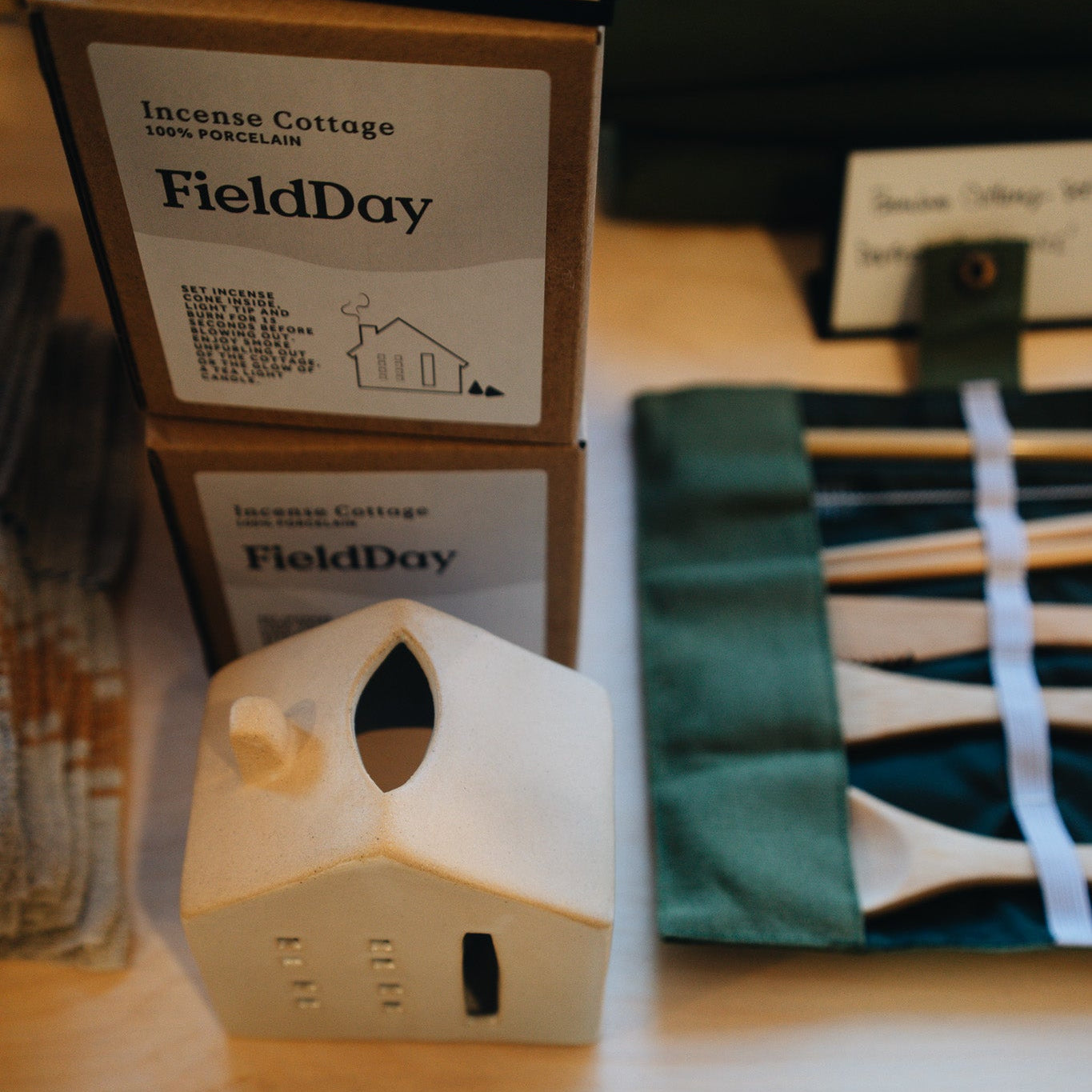 Rustic Incense Cone House