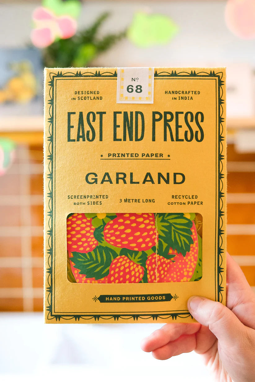 East End Press Fruit Sewn Garland