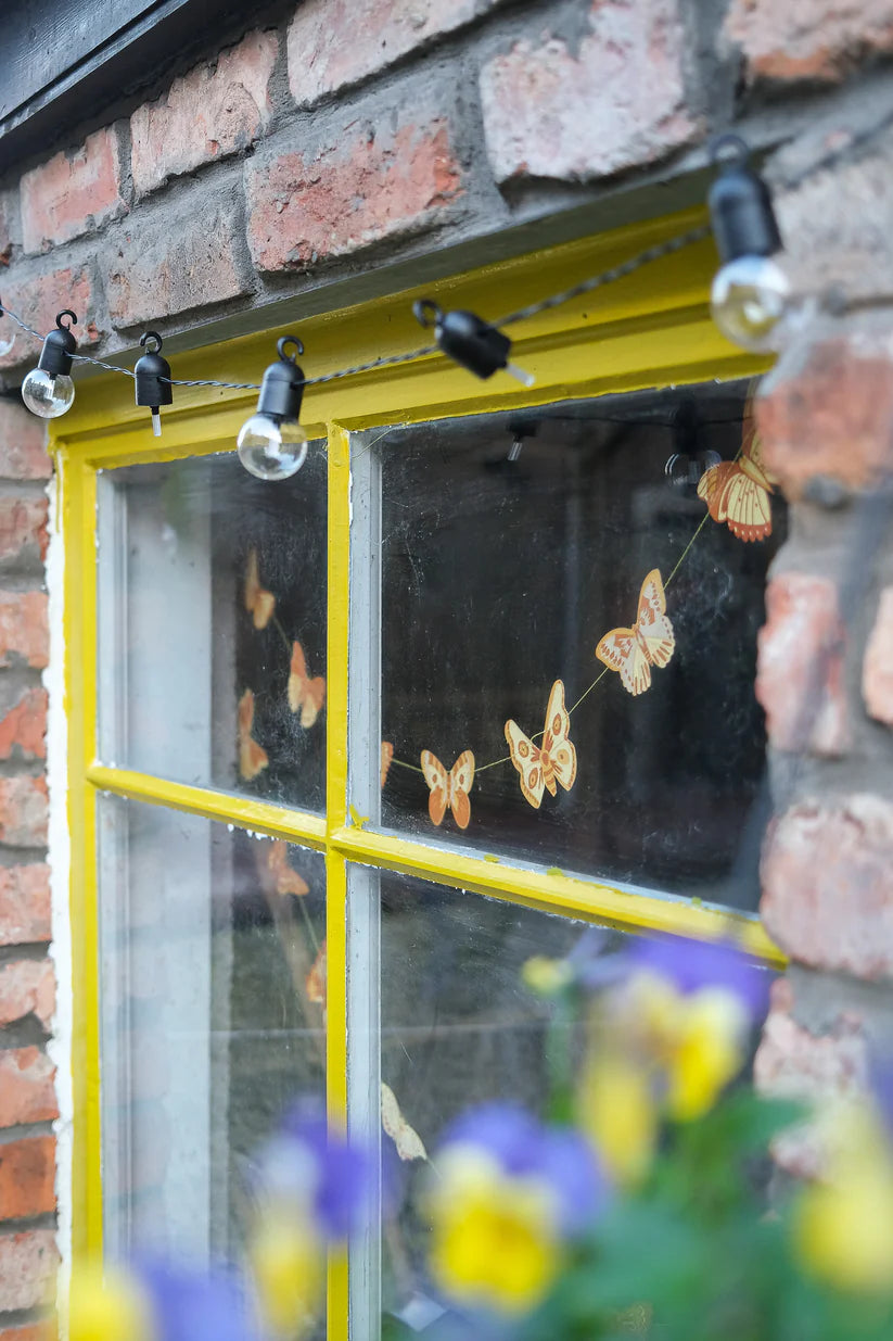 East End Press British Butterfly Sewn Garland