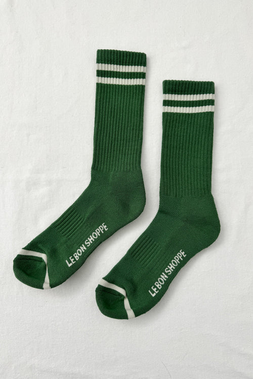 Le Bon Shoppe Moss Boyfriend Socks