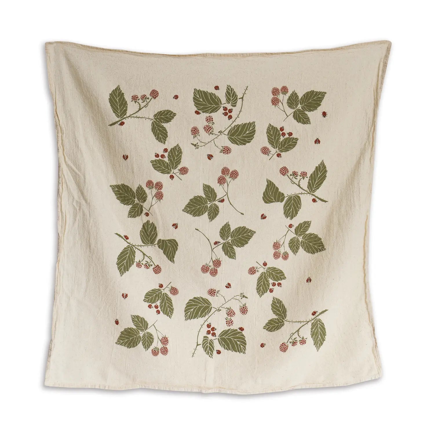 Lady Birds & Brambles Tea Towel