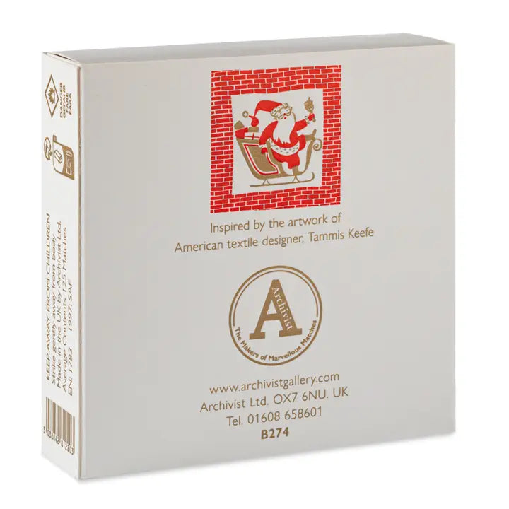 Archivist Father Christmas Matches