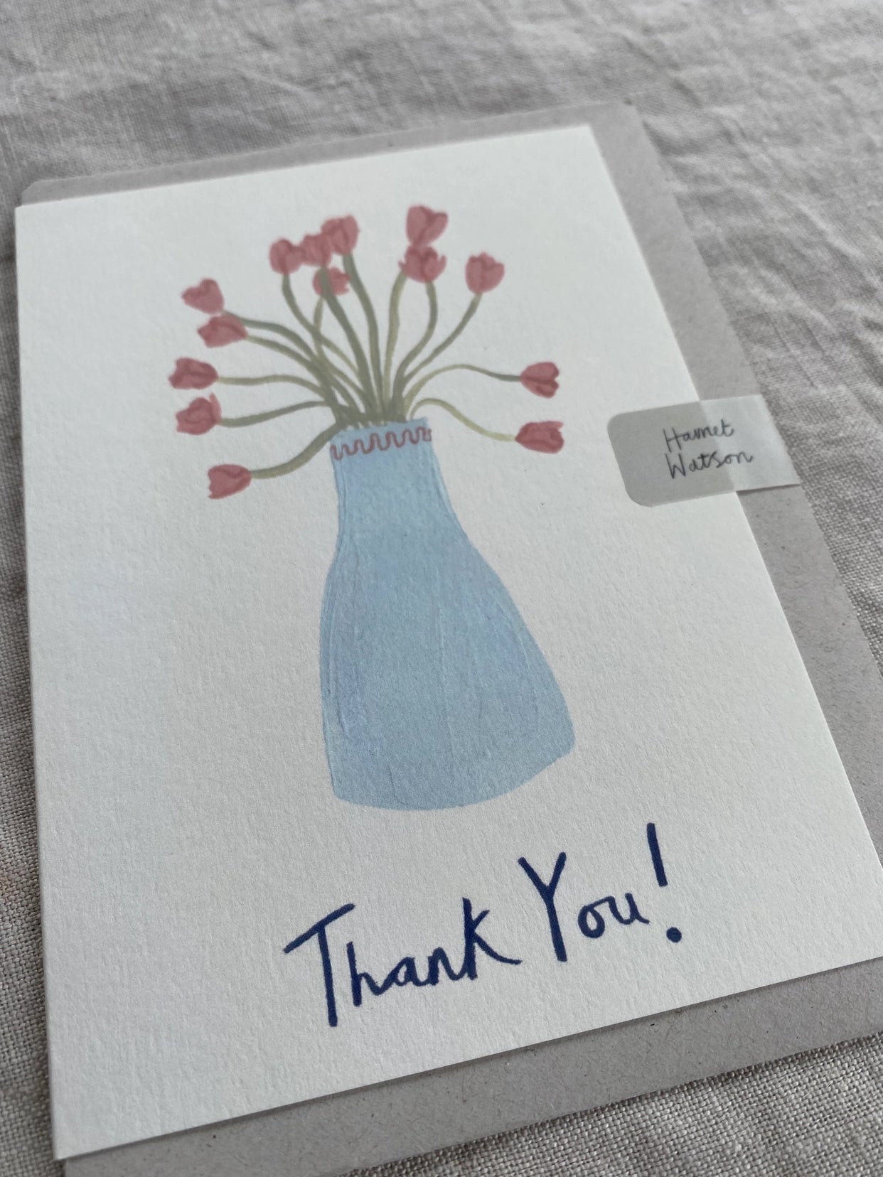 Thank You Tulip Card