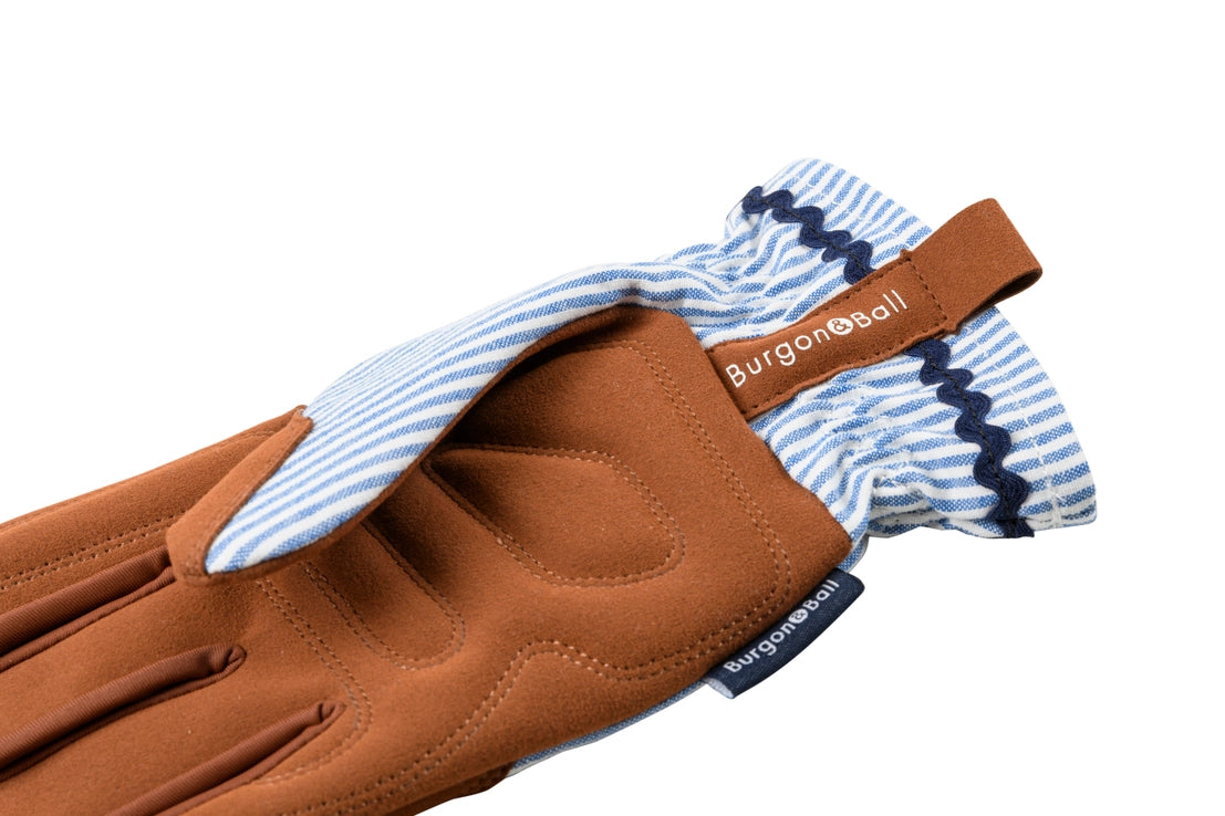 Blue Stripe Gardening Gloves
